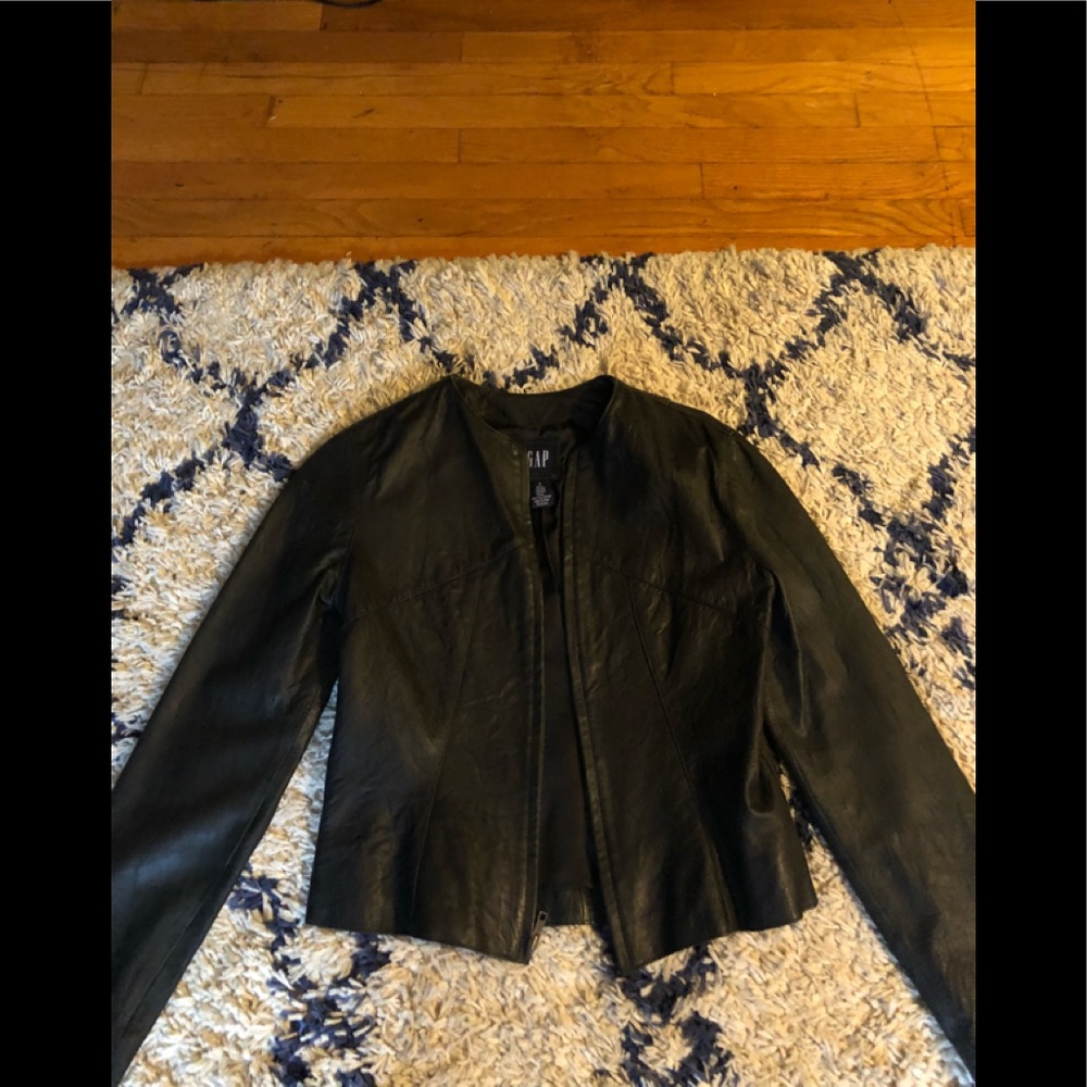 Gap Leather Shell Jacket - image 1